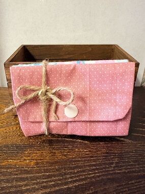 Handmade Pink/ Floral Gift Card Holders - Set of 3- Gift Idea